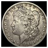 1894-O Silver Morgan Dollar NEARLY UNCIRCULATED