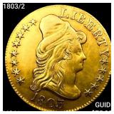 1803/2 $5 Gold Half Eagle UNCIRCULATED