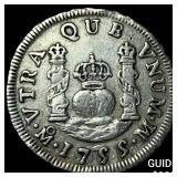 1755-M Mexico Ferdinand VI Silver 1 Real