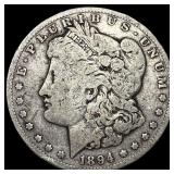 1894-O Silver Morgan Dollar LIGHTLY  CIRCULATED