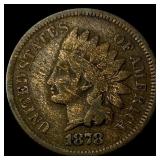 1878 Indian Head Cent NEARLY UNCIRCULATED