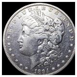 1894-O Silver Morgan Dollar NEARLY  UNCIRCULATED