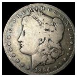 1894-O Silver Morgan Dollar NICELY CIRCULATED