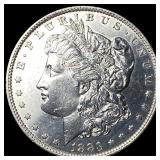 1883 Morgan Silver Dollar NEARLY UNCIRCULATED