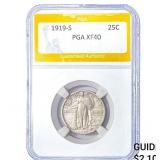 1919-S Standing Liberty Quarter PGA XF40