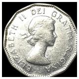 1957 Canada Nickel 5 Cents