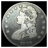 1836 Capped Bust Half Dollar NICELY  CIRCULATED