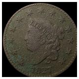 1827 Coronet Head Large Cent LIGHTLY  CIRCULATED