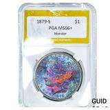 1879-S Morgan Silver Dollar PGA MS66+ Monster