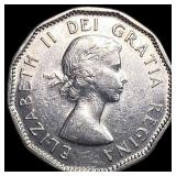 1957 Canada Nickel 5 Cents