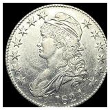 1824 Capped Bust Half Dollar
