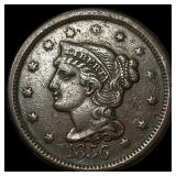 1856 Braided Hair Large Cent CLOSELY UNCIRCULATED