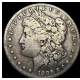 1896-S Silver Morgan Dollar LIGHTLY CIRCULATED