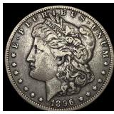 1896-O Silver Morgan Dollar NEARLY UNCIRCULATED