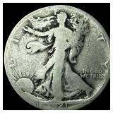 1921-S Silver Walking Liberty Half Dollar  NICELY