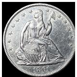 1861 Seated Liberty Half Dollar UNCIRCULATED
