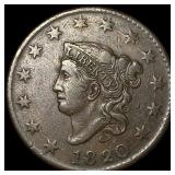 1820 Coronet Head Large Cent NEARLY UNCIRCULATED