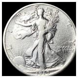 1919 Walking Liberty Half Dollar ABOUT UNCIRCULATE