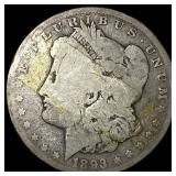 1893-CC Silver Morgan Dollar NICELY CIRCULATED