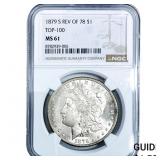 1879-S Morgan Silver Dollar NGC MS61
