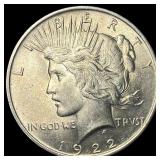 1922 Silver Peace Dollar UNCIRCULATED
