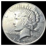 1935-S Silver Peace Dollar UNCIRCULATED