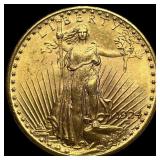 1924 Gold $20 Saint-Gaudens Double Eagle UNCIRCULA