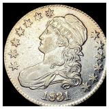 1831 Capped Bust Half Dollar CHOICE AU