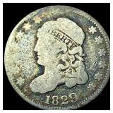 1829 Capped Bust Half Dime LIGHTLY CIRCULATED