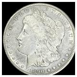 1890-CC Morgan Silver Dollar