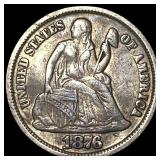 1876-CC Silver Dime HIGH GRADE