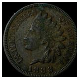 1888 Indian Head Cent NEARLY UNCIRCULATED