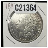 1893-O Morgan Silver Dollar