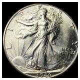 1946-D Silver Half Dollar CHOICE BU