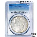 1890-O Morgan Silver Dollar PCGS MS63