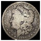 1894-O Silver Morgan Dollar LIGHTLY  CIRCULATED