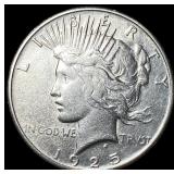1925-S Silver Peace Dollar CLOSELY UNCIRCULATED