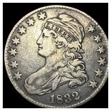 1832 Capped Bust Half Dollar NEARLY UNCIRCULATED