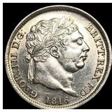 1816 Silver Half Crown George III UNCIRCULATED