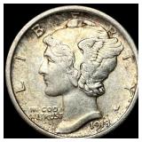 1918 Mercury Dime CLOSELY UNCIRCULATED