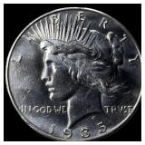 1935 Silver Peace Dollar HIGH GRADE
