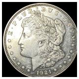1921 Silver Morgan Dollar CLOSELY UNCIRCULATED