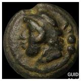Roman c. 235-217 BC Bronze Aes Grave Quadrans