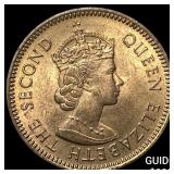 1955 Cyprus Bronze 3 Mils