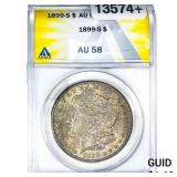 1899-S Morgan Silver Dollar ANACS AU58