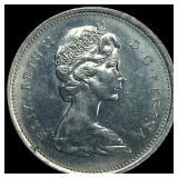 1969 Canada Nickel 25 Cents