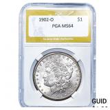 1902 Morgan Silver Dollar PGA MS64