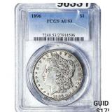 1896 Morgan Silver Dollar PCGS AU53