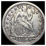 1854 Arrows Seated Liberty Dime NEARLY  UNCIRCULA
