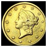 1851-O Gold $1 Liberty Head Type 1 HIGH GRADE